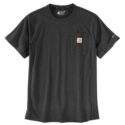 Force Relaxed Fit Midweight Short-Sleeve Pocket T-Shirt - CRH-Carbon Heather | Carhartt 106652