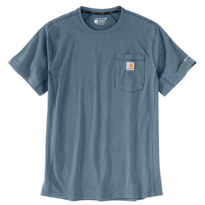 Force Relaxed Fit Midweight Short-Sleeve Pocket T-Shirt - HG7-Thundercloud | Carhartt 106652