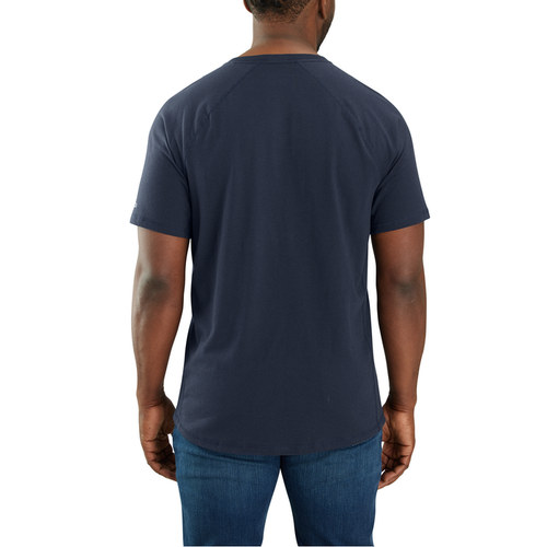 Force Relaxed Fit Midweight Short-Sleeve Pocket T-Shirt - I26-Navy | Carhartt 106652