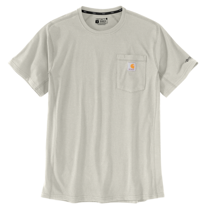 Force Relaxed Fit Midweight Short-Sleeve Pocket T-Shirt - W03-Malt | Carhartt 106652