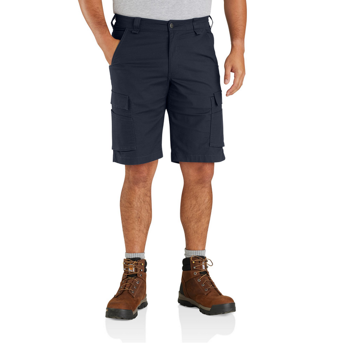 Force Relaxed Fit Ripstop Cargo Work Short - I26-Navy | Carhartt 105297