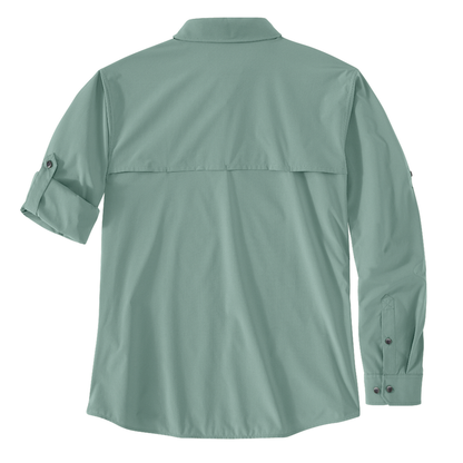 Force Sun Defender™ Relaxed Fit Lightweight Long-Sleeve Shirt - GH5-Patina | Carhartt 106552