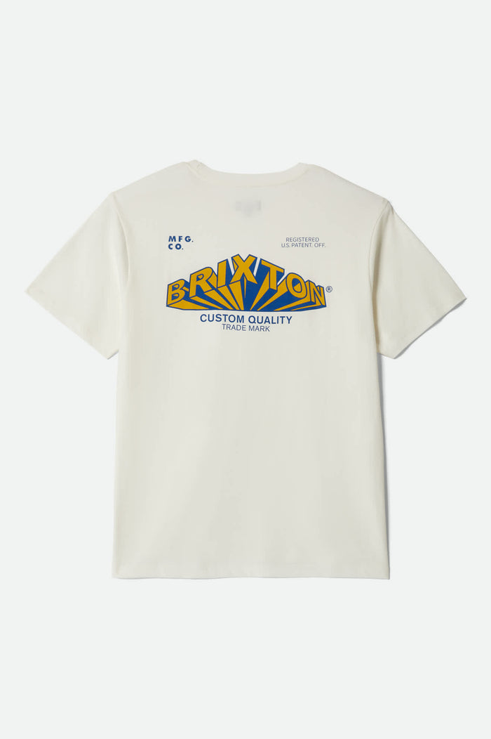Forman S/S Standard T-Shirt - Off White Worn Wash