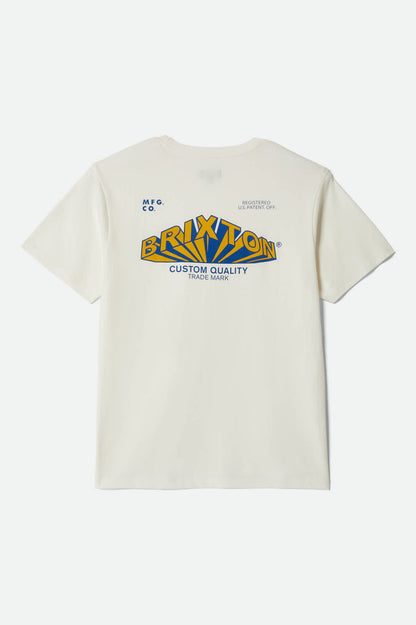 Forman S/S Standard T-Shirt - Off White Worn Wash