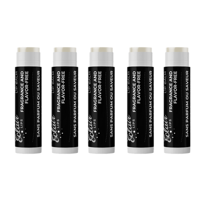 Fragrance Free Bundle (5 Lip Balms)