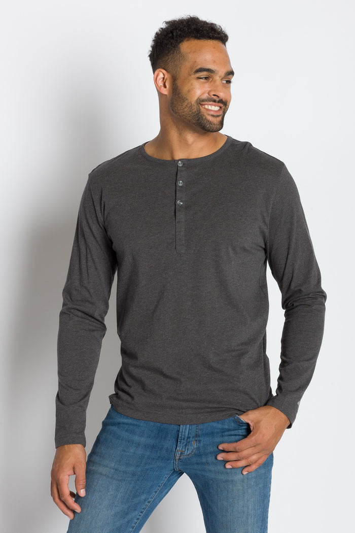 Frank | Men's Long Sleeve Henley