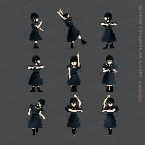 Daily_Deal_Shirts Magnets / 3"x3" / Charcoal Freak Dance