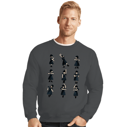 Crewneck Sweater, Unisex / Small / Charcoal