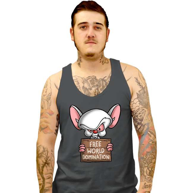 Tank Top, Unisex / Small / Charcoal
