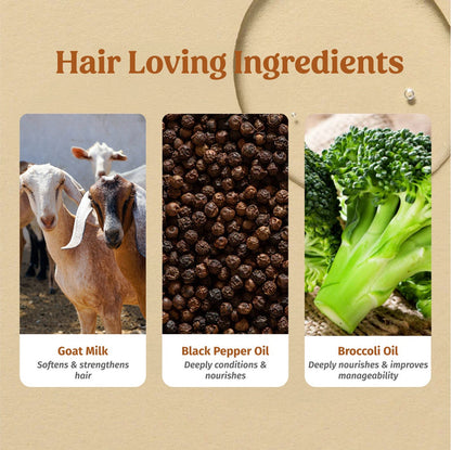 ingredients of frizz free hair combo