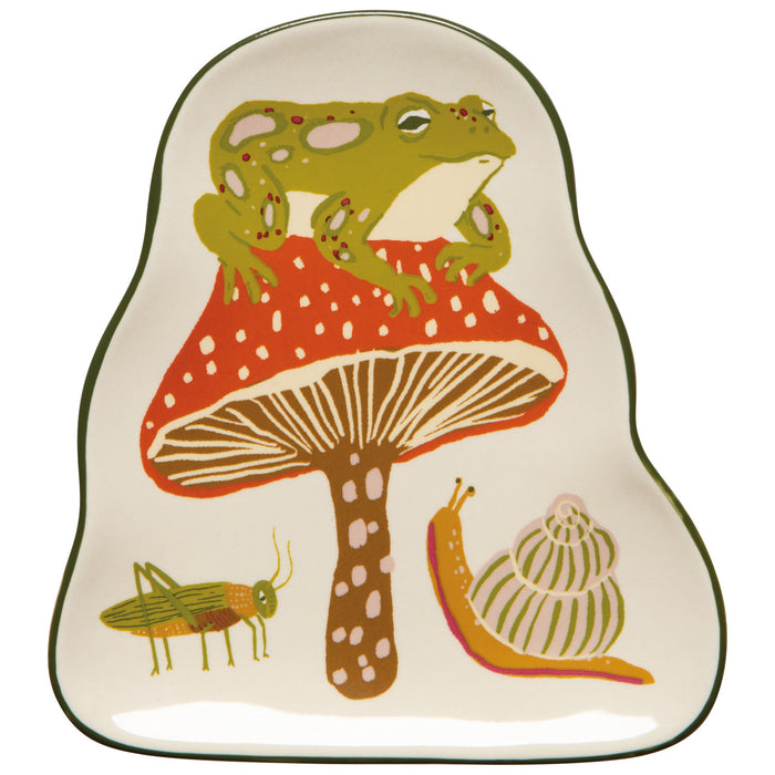 Frog & Mushroom Trinket Tray