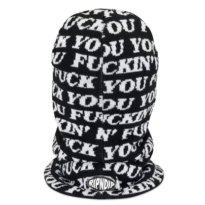 RIPNDIP Fuckin Fuck Balaclava (Black)
