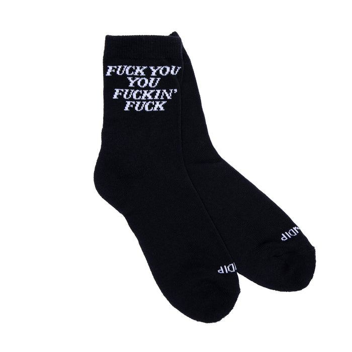 RIPNDIP Fucking Fuck Mid Socks (Black)