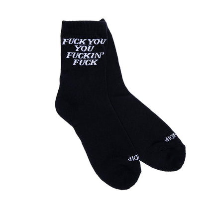 RIPNDIP Fucking Fuck Mid Socks (Black)