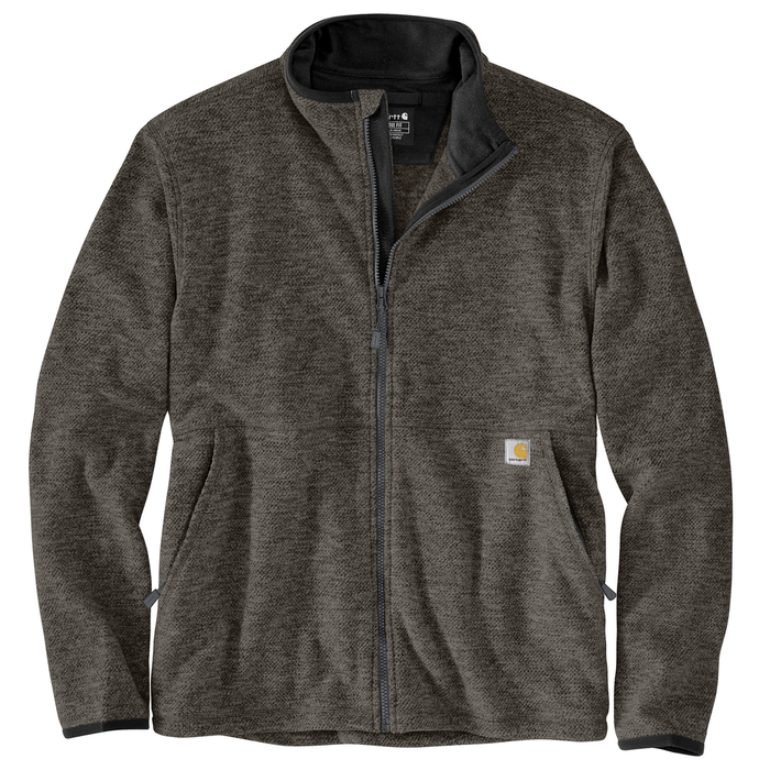 Full-Zip Relaxed Fit Fleece Jacket - CRH-Carbon Heather | Carhartt 106416