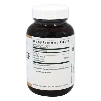 Gaia Herbs Pro, Vitex, Progesterone Support, 60 Liquid Phyto - Caps, Professional Solutions - The Oasis of Health