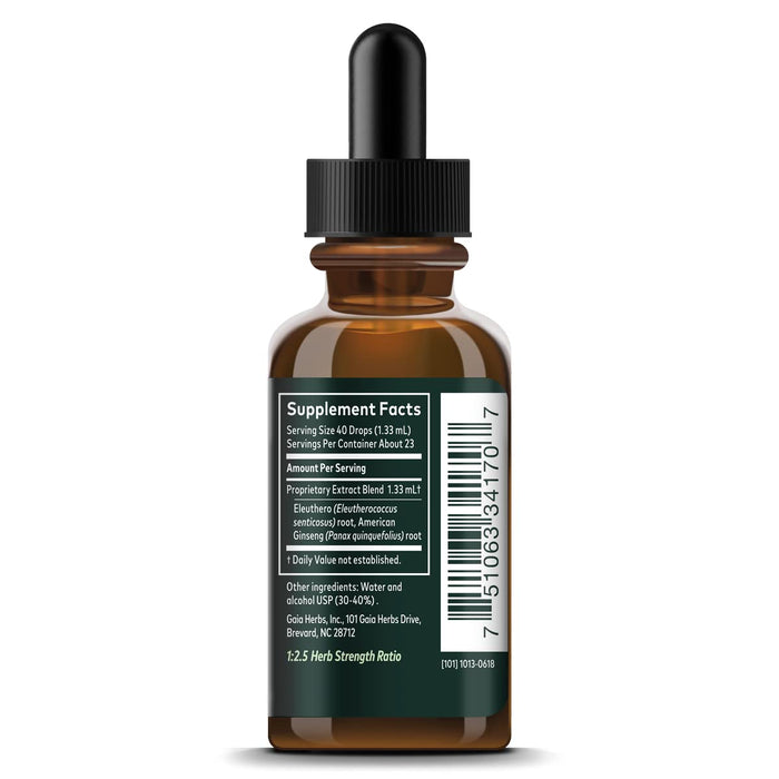 Gaia Hrebs Ginseng Supreme Supplements, 1 - Ounce - The Oasis of Health