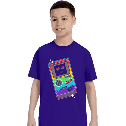 Shirts T-Shirts, Youth / XS / Violet Gaymer Player II