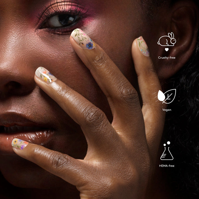Gel Nail Wraps - Blooming Lovely