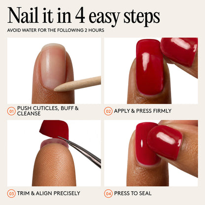Gel Nail Wraps - First Snow