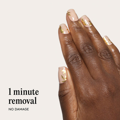 Gel Nail Wraps - Golden Era