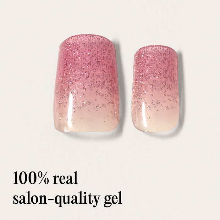 Gel Nail Wraps - Pink Stardust