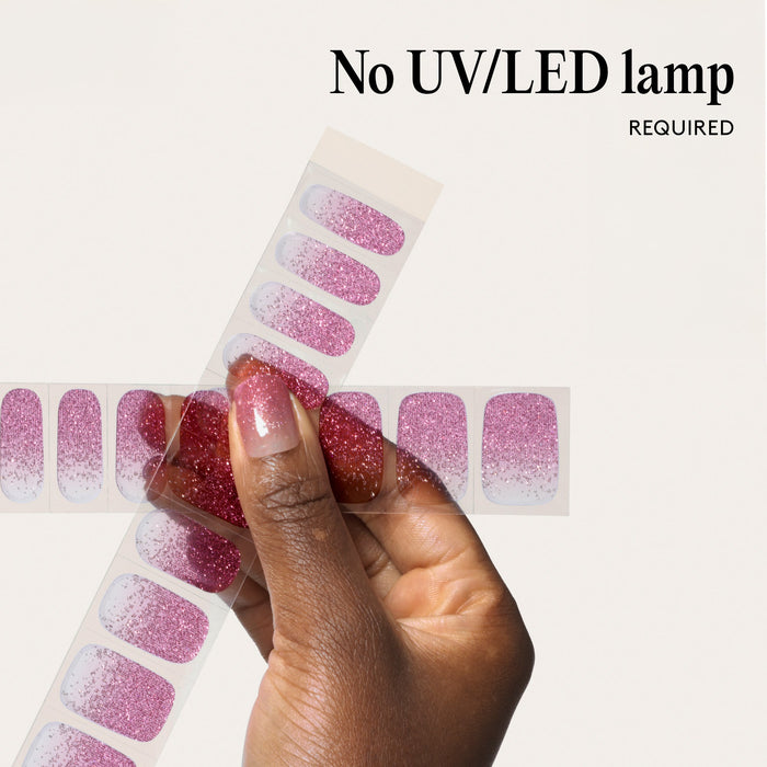 Gel Nail Wraps - Pink Stardust