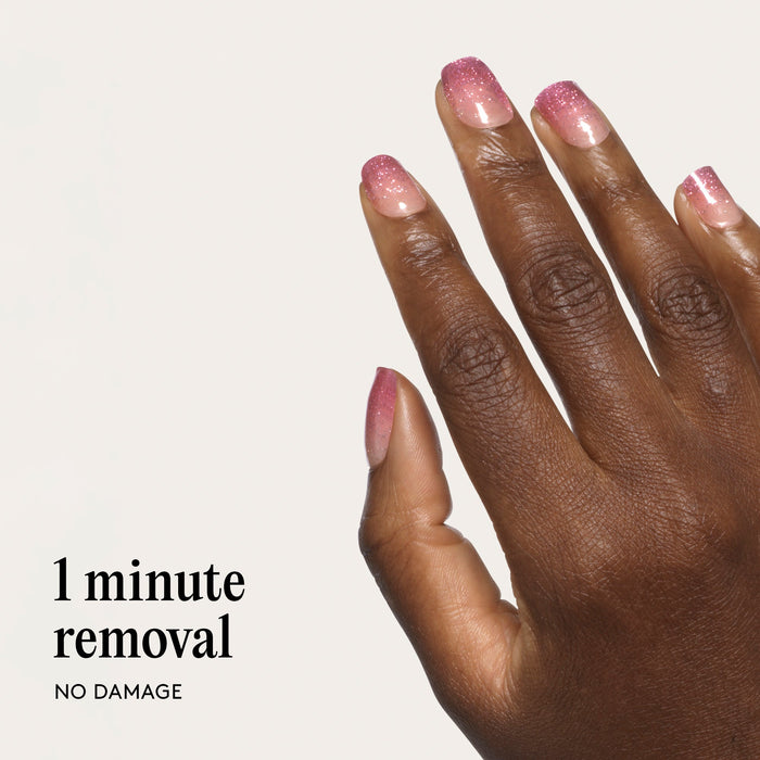 Gel Nail Wraps - Pink Stardust