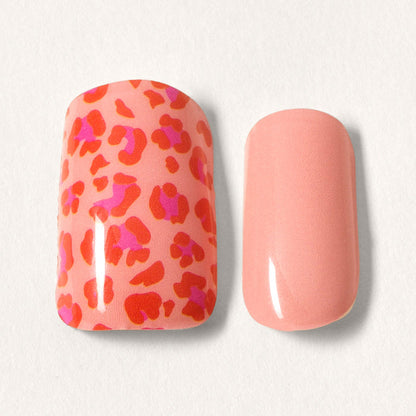 Gel Nail Wraps - Red Hot Spots