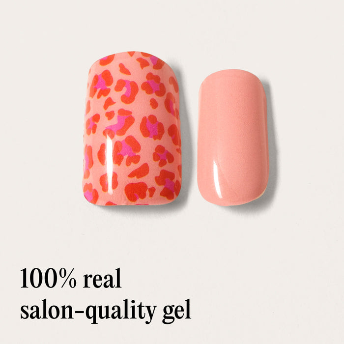 Gel Nail Wraps - Red Hot Spots