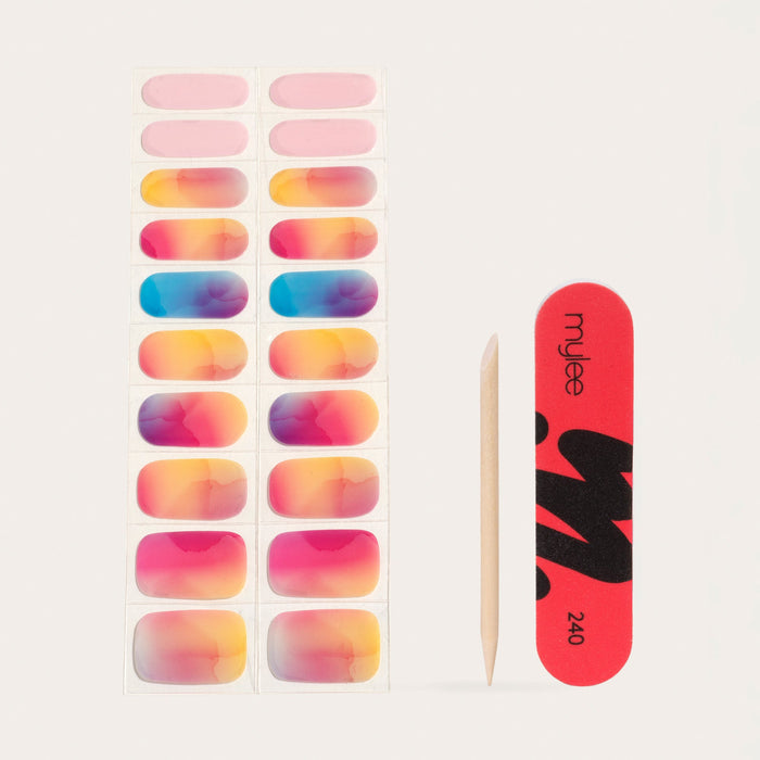 Mylee Sunset Boulevard Gel Nail Wraps