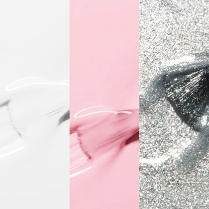 Gel Polish Trio with Mixing Palette and Ombre Brush - Sleigh Girl