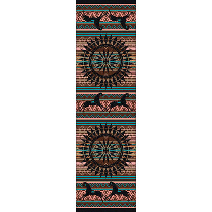 Image of an area rug, Ghost Rider - Turquoise