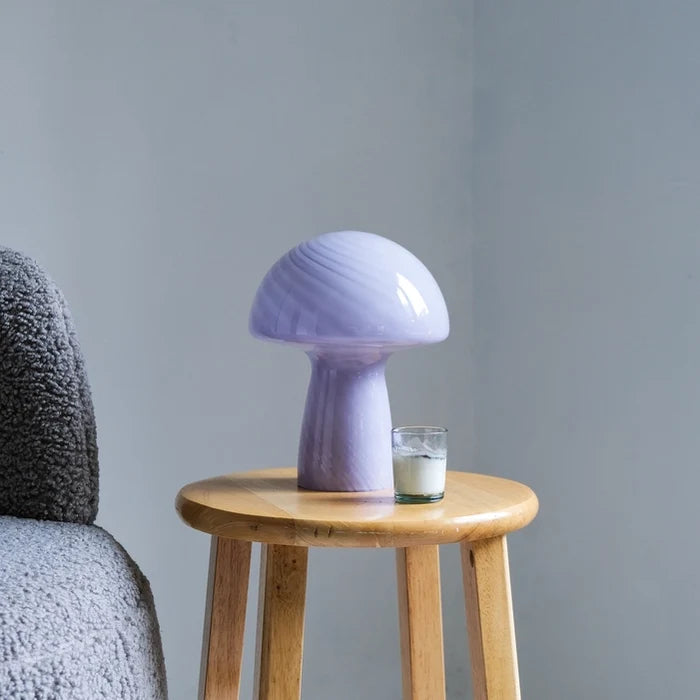 Glass Mushroom Lamp