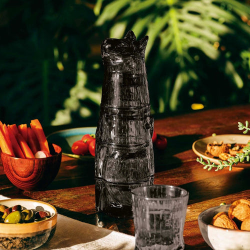 Glass Stackable Kitty Cups