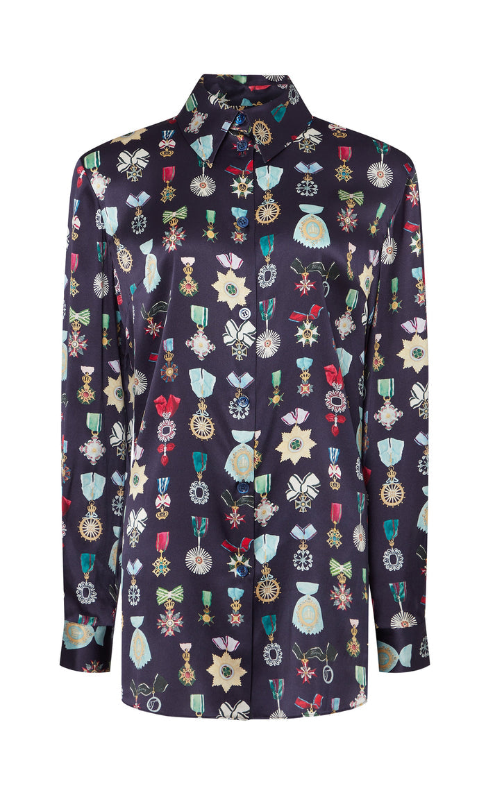 Gloriette Shirt - Harbour Blue