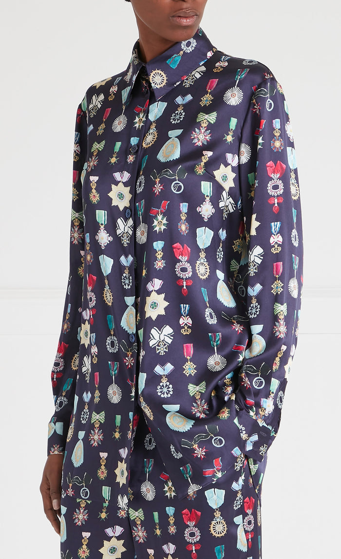 Gloriette Shirt - Harbour Blue