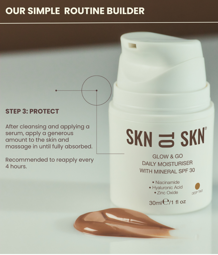 Glow & Go Daily Moisturiser W/ Mineral SPF 30 Deep