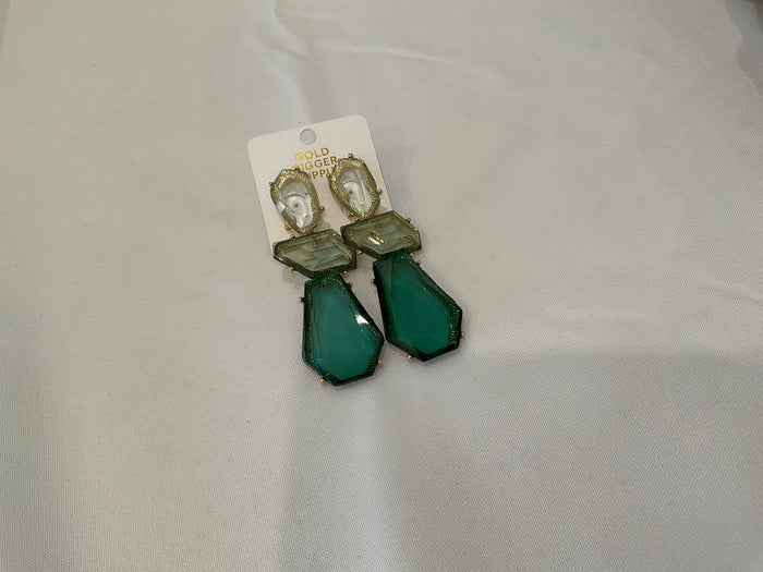 Gold Digger Supply Co. Gem Dangle Earring