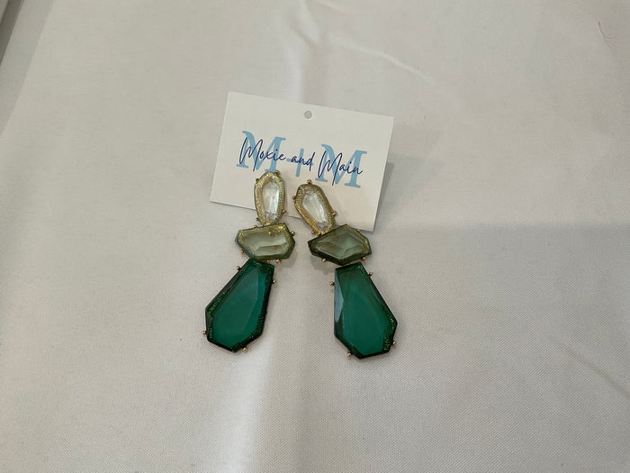 Gold Digger Supply Co. Gem Dangle Earring