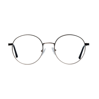 Golden & Black Round Full Rim