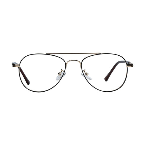 Golden & Brown Aviator Full Rim