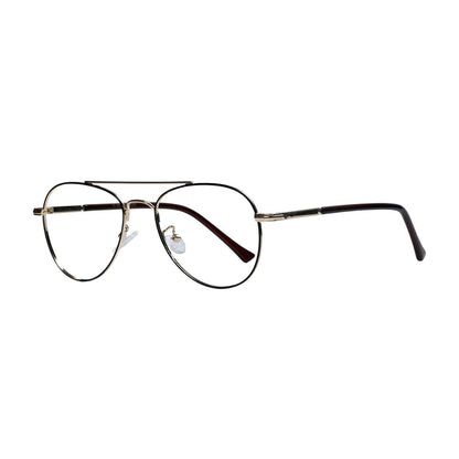 Golden & Brown Aviator Full Rim