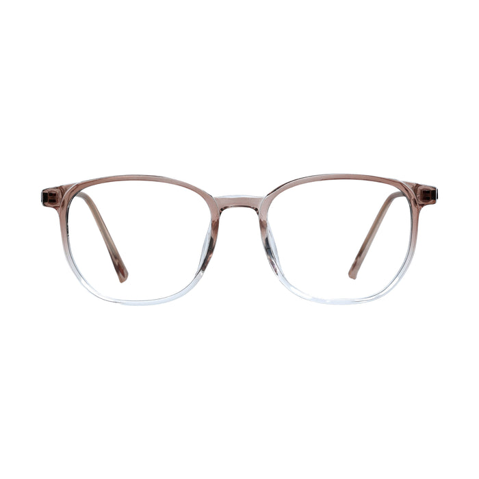 Golden Brown Round Full Rim