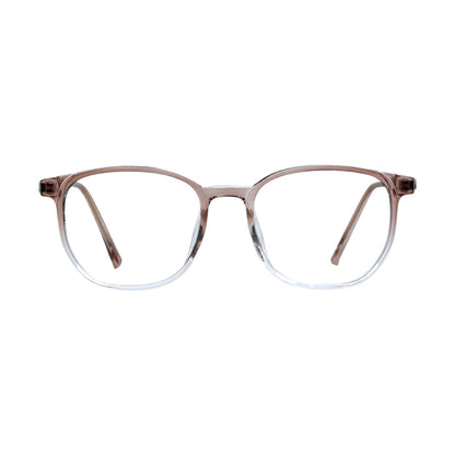 Golden Brown Round Full Rim