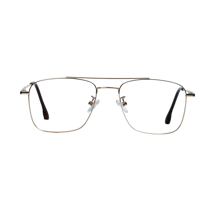 Golden Brown Square Full Rim