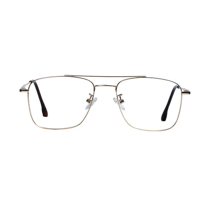 Golden Brown Square Full Rim