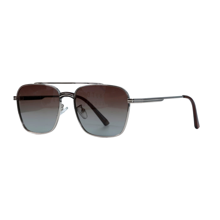 Golden Brown Square Full Rim