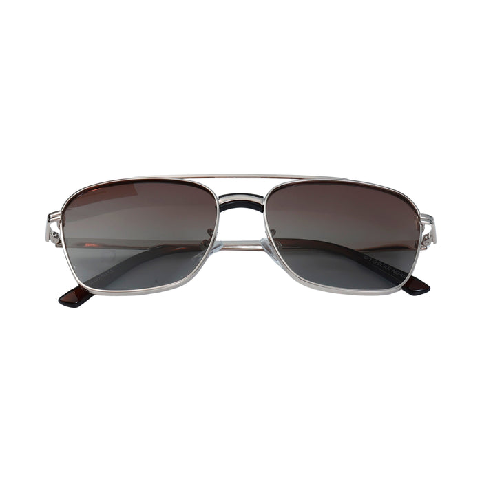 Golden Brown Square Full Rim