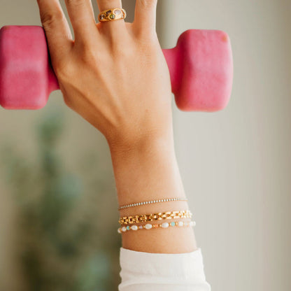 Golden Geo Bracelet